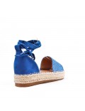  Women Faux suede espadrille sole sandal