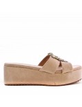 Women aux suede wedge