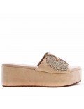 Women aux suede wedge