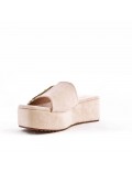 Women aux suede wedge