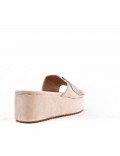 Women aux suede wedge