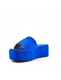 Women aux suede wedge