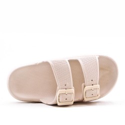 Chanclas de plataforma confort para mujer