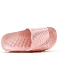 Chanclas de plataforma confort para mujer