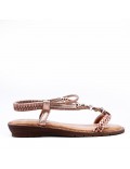 Grande Taille 38-43- Sandale en simili cuir