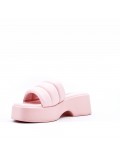 Women faux leather platform sandal