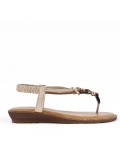 Large Size 38-43 - Faux leather sandal