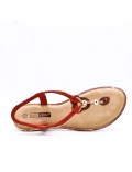 Grande Taille 38-43- Sandale en simili cuir