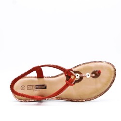 Large Size 38-43 - Faux leather sandal