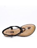 Grande Taille 38-43- Sandale en simili cuir