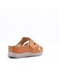 Sandale confort en simili cuir pour femme