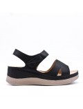 Comfortable faux leather sandal for women