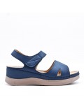 Comfortable faux leather sandal for women