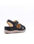 Comfortable faux leather sandal for women