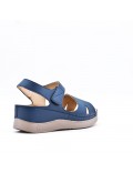 Comfortable faux leather sandal for women