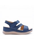 Comfortable faux leather sandal for women