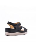 Comfortable faux leather sandal for women