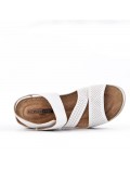 Comfortable faux leather sandal for women