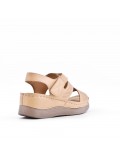 Sandale confort en simili cuir pour femme