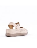 Sandale confort en simili cuir pour femme