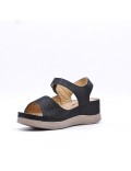 Comfortable faux leather sandal for women