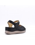 Comfortable faux leather sandal for women