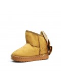 Botte fille camel à oreilles de lapin 