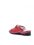 Sandale comfort en simili cuir