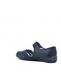 Sandale comfort en simili cuir