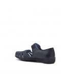 Sandale comfort en simili cuir