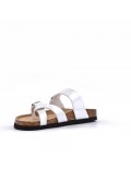 Women sandal in faux leather