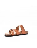 Women sandal in faux leather