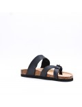 Women sandal in faux leather