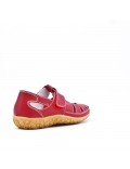 Sandale comfort en simili cuir