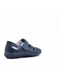 Sandale comfort en simili cuir