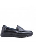 Moccasin in faux leather