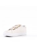 Faux leather sneakers for women