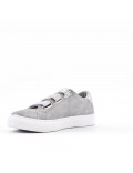 Faux leather sneakers for women