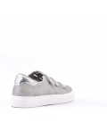 Faux leather sneakers for women