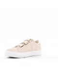 Faux leather sneakers for women