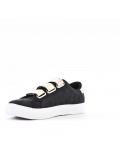 Faux leather sneakers for women