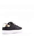 Faux leather sneakers for women