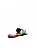 Faux suede slide for women