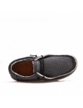 Comfort shoe in mixed materials for men