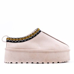 Women's platform slipper