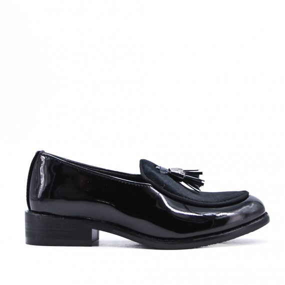 Derby enfant en simili cuir