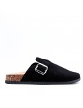 Men's mixed material Boston slippers