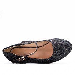 Sandale fille à petit talon 