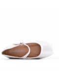 Ballerine fille en simili cuir 