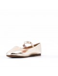 Ballerine fille en simili cuir 